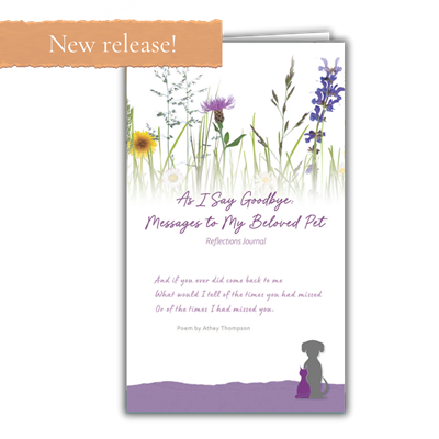 CG 252-E As I Say Goodbye Memory Journal - NEW!